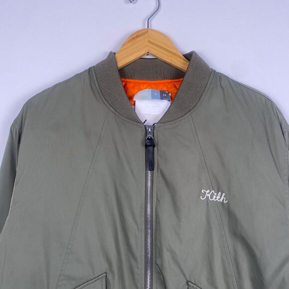 Kith Men's Dumont Flight Bomber Jacket Flagstaff Medium - Picture 4 of 9
